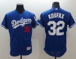 Dodgers #32 Sandy Koufax Blue Flexbase Authentic Collection Stitched Jersey