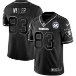 Las Vegas Raiders #83 Darren Waller Black Shadow Vapor Limited Stitched Jersey