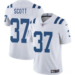Indianapolis Colts #37 Daniel Scott White 2025 Vapor Limited Stitched Jersey