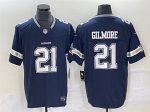 Dallas Cowboys #21 Stephon Gilmore Navy 2023 F.U.S.E. Limited Stitched Jersey