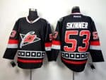 Hurricanes #53 Jeff Skinner Black Third Stitched Jersey