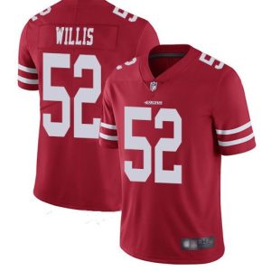 San Francisco 49ers #52 Patrick Willis Red Vapor Untouchable Limited Stitched Jersey