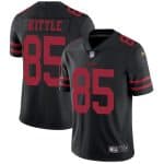 San Francisco 49ers #85 George Kittle Black Vapor Untouchable Limited Stitched Jersey