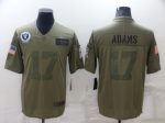Las Vegas Raiders #17 Davante Adams Camo Salute To Service Limited Stitched Jersey