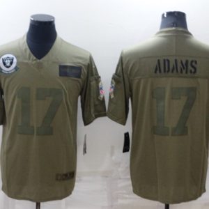 Las Vegas Raiders #17 Davante Adams Camo Salute To Service Limited Stitched Jersey