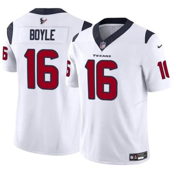 Houston Texans #16 Tim Boyle White 2024 F.U.S.E Vapor Untouchable Stitched Jersey