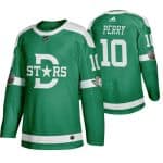Dallas Stars #10 Corey Perry Green Stitched Jersey