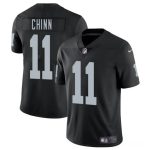 Las Vegas Raiders #11 Jeremy Chinn Black 2025 Vapor Stitched Jersey
