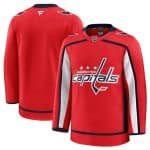 Washington Capitals Blank Red 2024-25 Home Stitched Jersey