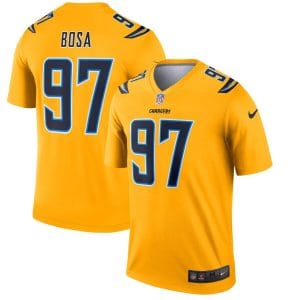 Los Angeles Chargers #97 Joey Bosa Gold Inverted Legend Jersey