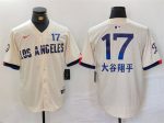 Los Angeles Dodgers #17 ´ó¹ÈÏèÆ½ Cream 2024 City Connect Limited Stitched Jersey