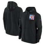 Kansas City Chiefs Black 2023 Crucial Catch Club Pullover Hoodie