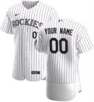 Colorado Rockies Customized Authentic Stitched MLB Jersey