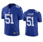 New York Giants #51 Azeez Ojulari Blue Vapor Untouchable Limited Stitched Jersey