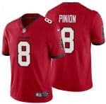 Tampa Bay Buccaneers #8 Bradley Pinion 2020 Red Vapor Untouchable Limited Stitched Jersey