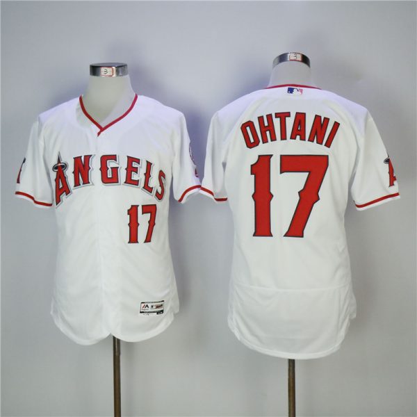 Los Angeles Angels #17 Shohei Ohtani White Flexbase Stitched Jersey