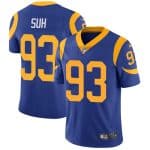 Los Angeles Rams #93 Ndamukong Suh Royal Blue Vapor Untouchable Limited Stitched Jersey