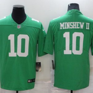 Philadelphia Eagles #10 Gardner Minshew II Green Vapor Untouchable Limited Stitched Jersey