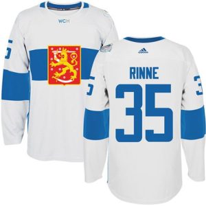 Team Finland #35 Pekka Rinne White 2016 World Cup Stitched Jersey