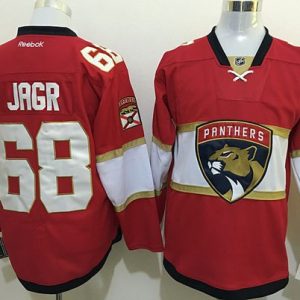 Panthers #68 Jaromir Jagr Red New Stitched Jersey