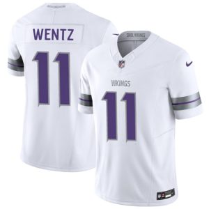 Minnesota Vikings #11 Carson Wentz White 2025 F.U.S.E. Winter Warrior Limited Football Stitched Jersey