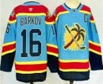 Florida Panthers #16 Aleksander Barkov Blue 2024 Reverse Retro Stitched Jersey
