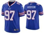 Buffalo Bills #97 Mario Addison Blue Vapor Untouchable Limited Stitched Jersey