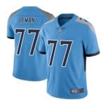 Tennessee Titans #77 Taylor Lewan Light Blue Vapor Untouchable Limited Stitched Football Jersey