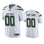 New York Jets Customized White Game NFL Stitched Limited Jersey