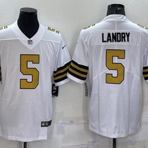 New Orleans Saints #5 Jarvis Landry White Color Rush Limited Stitched Jersey