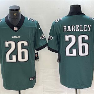Philadelphia Eagles #26 Saquon Barkley Green 2024 New Vapor Untouchable Limited Football Stitched Jersey