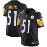 Pittsburgh Steelers #51 Jon Bostic Black Vapor Untouchable Limited Stitched Jersey