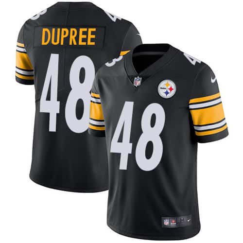 Pittsburgh Steelers #48 Bud Dupree Black Vapor Untouchable Limited Stitched Jersey