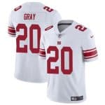 New York Giants #20 Eric Gray White Vapor Untouchable Limited Stitched Jersey