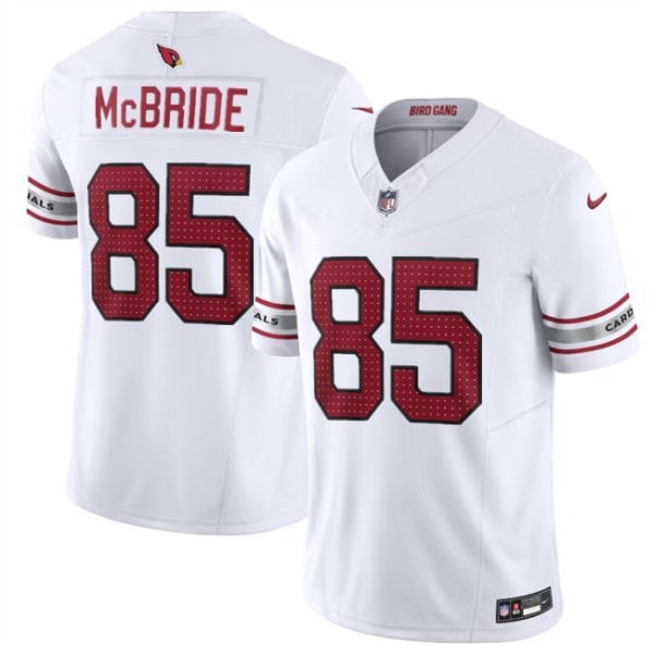 Arizona Cardinals #85 Trey McBride White 2024 F.U.S.E. Vapor Untouchable Limited Stitched Jersey