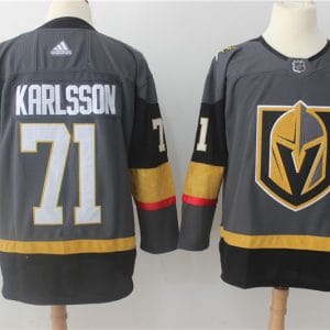 Vegas Golden Knights #71 William Karlsson Grey Stitched Adidas Jersey