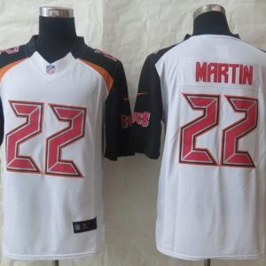 Buccaneers #22 Doug Martin White Stitched New Limited Nike Jersey