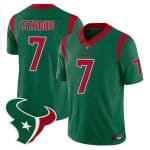 Houston Texans #7 C.J. Stroud Green 2024 F.U.S.E. Mexico Edition Stitched Limited Jersey