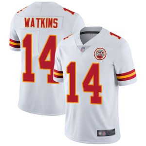 Kansas City Chiefs #14 Sammy Watkins White Vapor Untouchable Limited Stitched Jersey