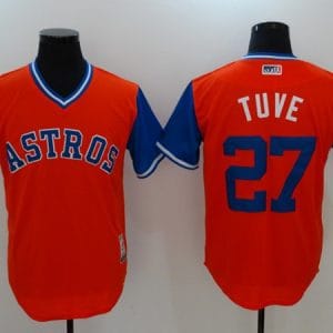Houston Astros #27 Jose Altuve Red Cool Base Stitched Baseball Jersey