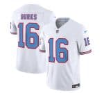 Tennessee Titans #16 Treylon Burks White 2023 F.U.S.E. Vapor Limited Throwback Stitched Jersey