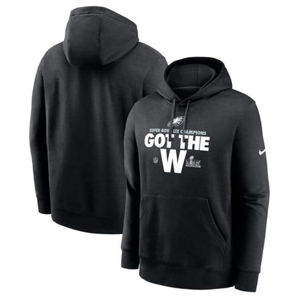Philadelphia Eagles Black Super Bowl LIX Champions Parade Therma Performance Pullover Hoodie
