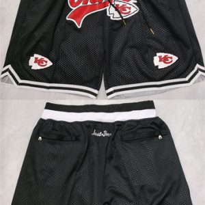 Kansas City Chiefs Black Shorts (Run Small)