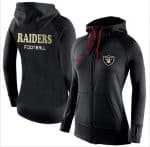 Nike Oakland Raiders Full-Zip Performance Hoodie Black_1