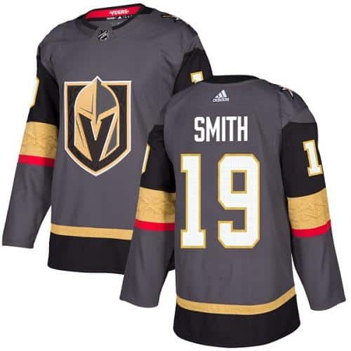 Vegas Golden Knights #19 A Reilly Smith Gray Home Stitched Hockey Jersey