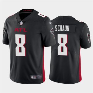Atlanta Falcons #8 Matt Schaub 2020 Black Vapor Untouchable Limited Stitched Jersey