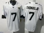 Jacksonville Jaguars #7 Brian Thomas Jr White 2025 F.U.S.E. Vapor Limited Football Stitched Jersey