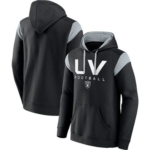 Las Vegas Raiders Black Call The Shot Pullover Hoodie