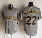 Pirates #22 Andrew McCutchen Grey New Cool Base Stitched Jersey