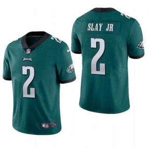 Philadelphia Eagles #2 Darius Slay JR Green Vapor Untouchable Limited Stitched Jersey